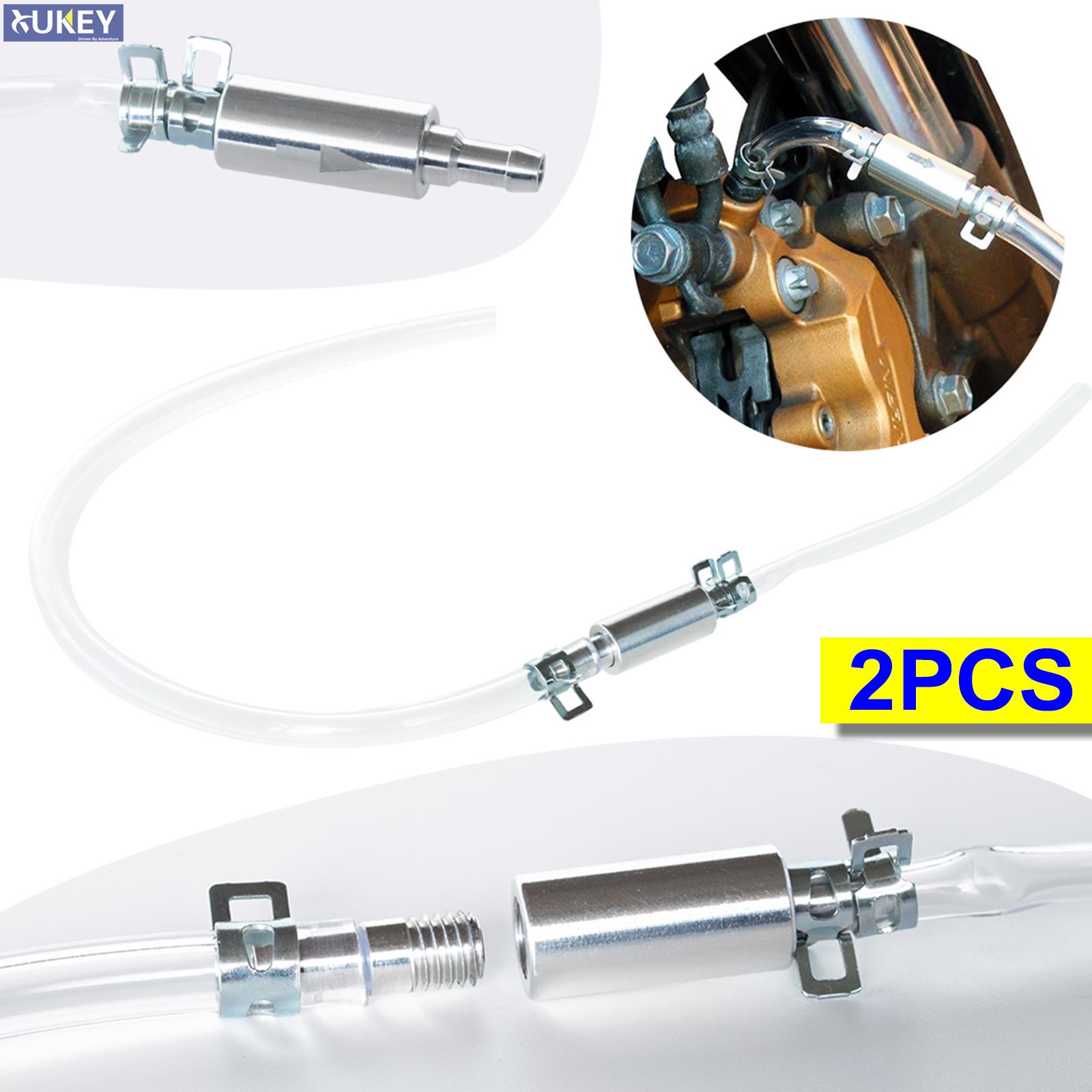 Hydraulic Brake Bleed - 2x Car Clutch Brake Bleeder Hose