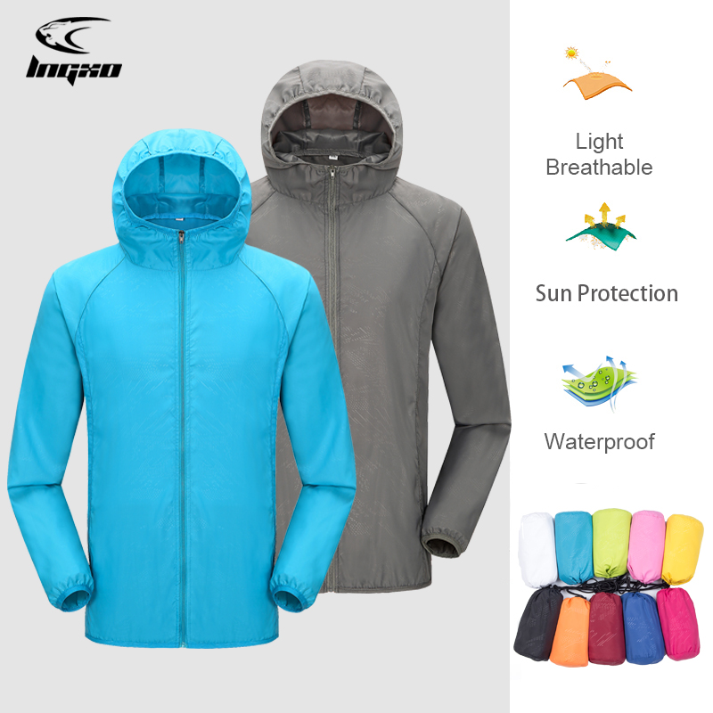Mountain Biking Jacket - Camping Rain Jacket Men Women Waterproof