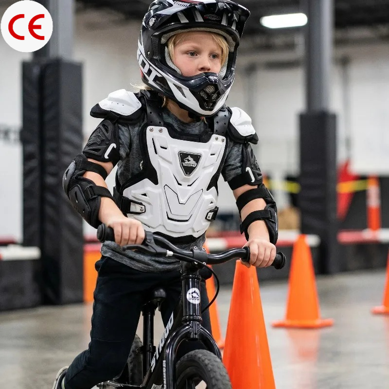 Mountain Biking Jacket - Children JXT Wolf AR08 Motorcycle Vest