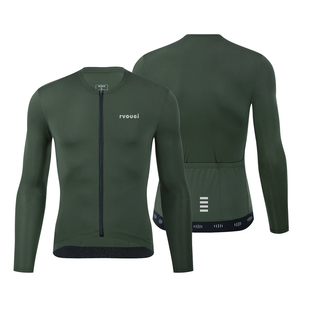 Mountain Biking Jacket - Rvouei Spring Autumn High-end Cycling Jersey