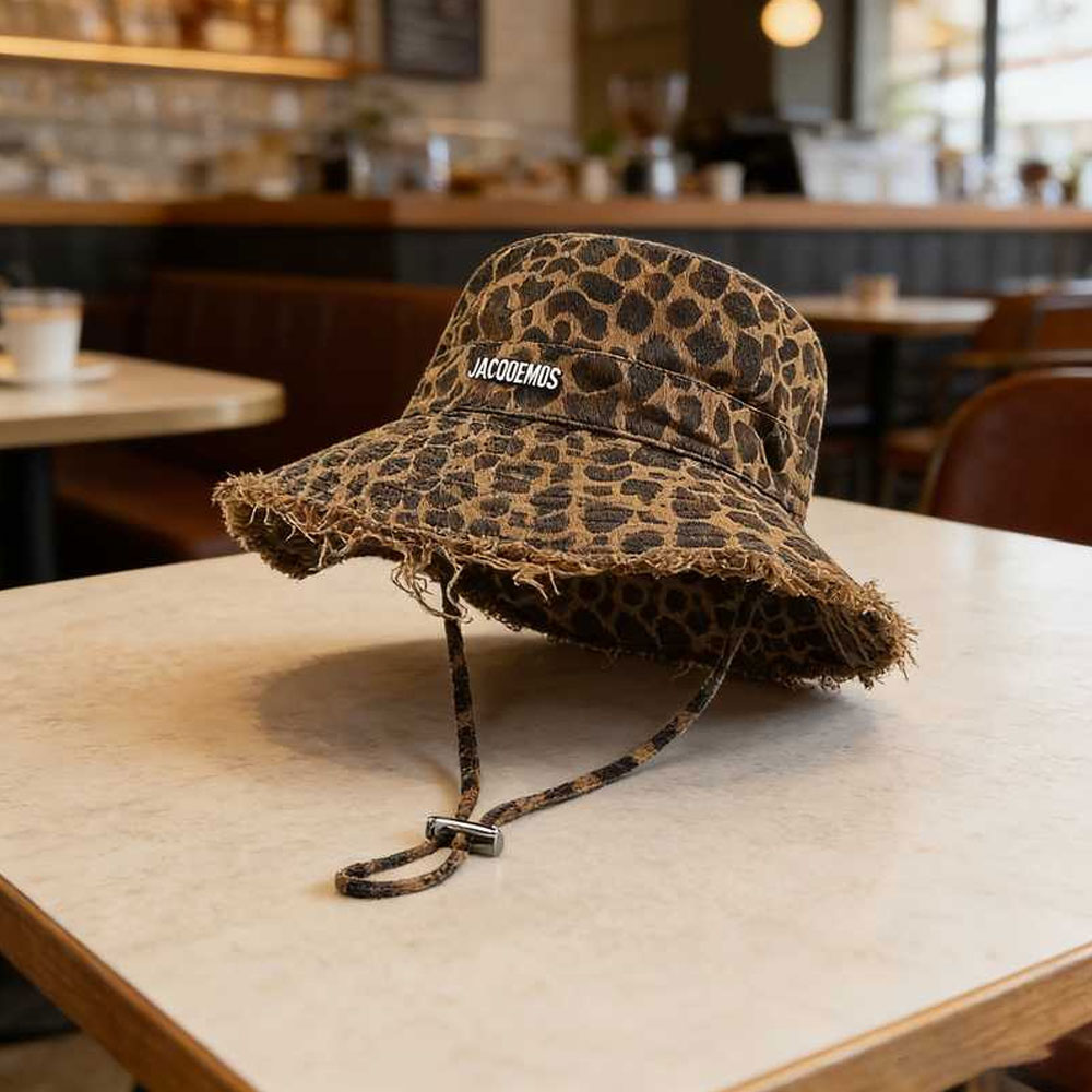 Mountain Biking Hat - Spring and Summer New Leopard Print