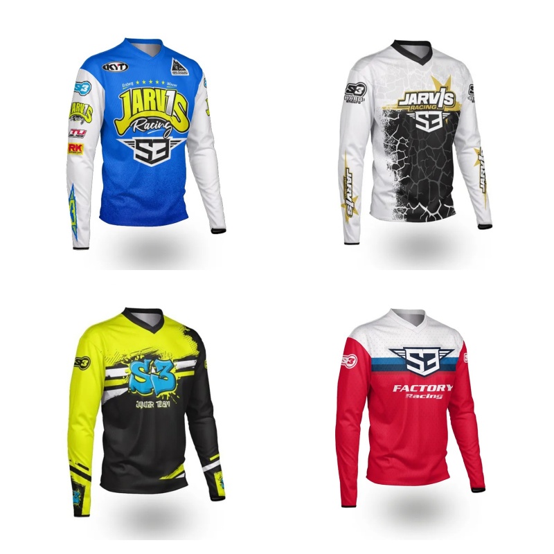 Mountain Biking Games - S3 Parts Enduro Long Sleeve Jersey
