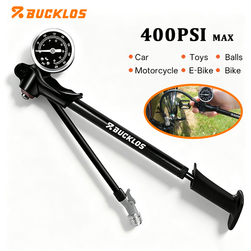 Mtb Fork Air - BUCKLOS Bicycle Air Fork Pump 400psi