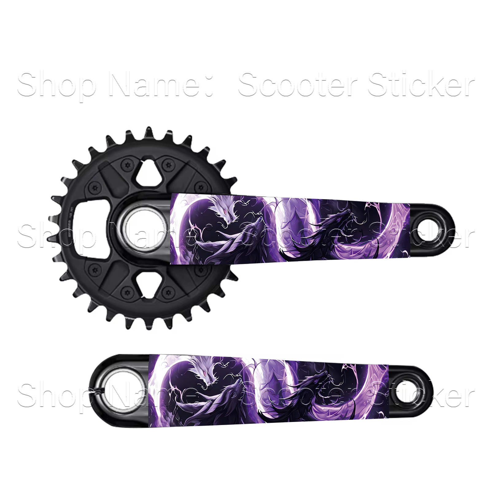 1 Set Purple & White Dragon Yi - Mountain Biking You Yangs 评论和价格