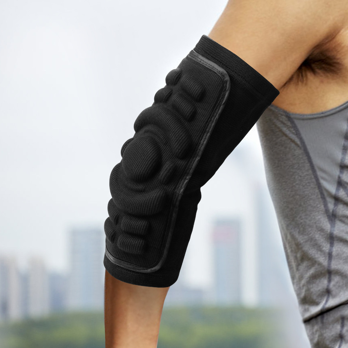 2Pcs Elbow Pads Guard Mountain - Mountain Biking Protective Gear 评论和价格