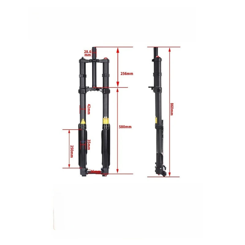 DNM USD C Mountain Bike Front  - Mtb Fork Air 评论和价格