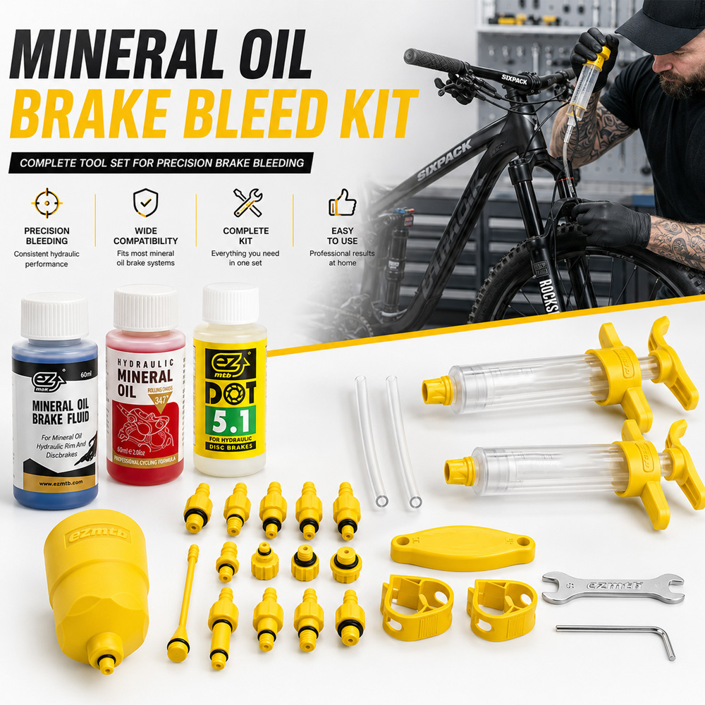 Bicycle Brake Mineral Oil ，Bic - Hydraulic Brake Bleed 评论和价格