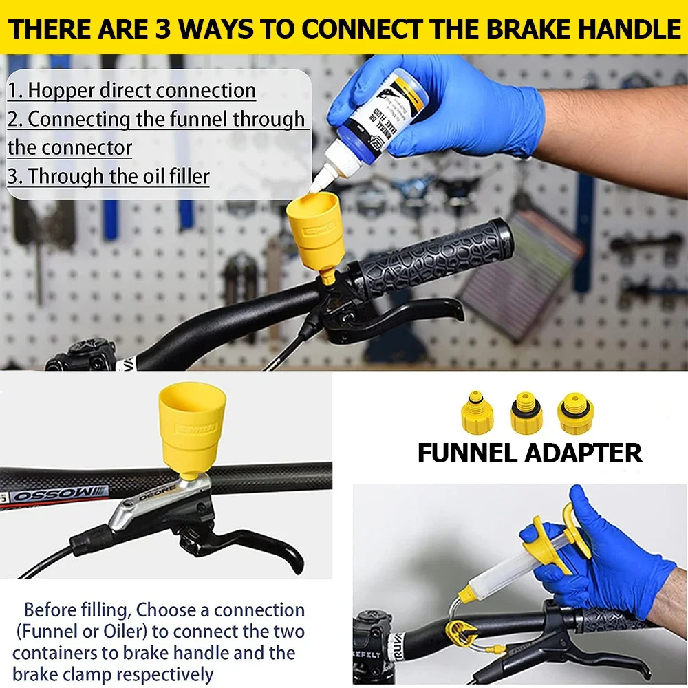 Bicycle Brake Mineral Oil ，Bic - Hydraulic Brake Bleed 评论和价格