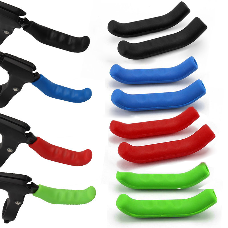 2Pcs Bicycle Brake Handle Cove - Mountain Biking Protective Gear 评论和价格