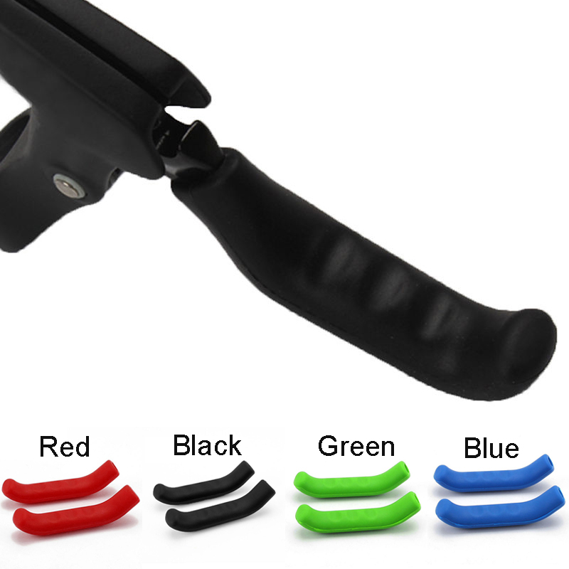 2Pcs Bicycle Brake Handle Cove - Mountain Biking Protective Gear 评论和价格