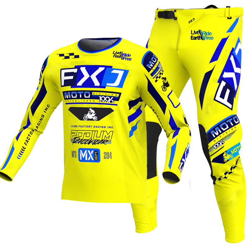 NEW FXJ yellow enduro motocros - Mountain Biking Games 评论和价格