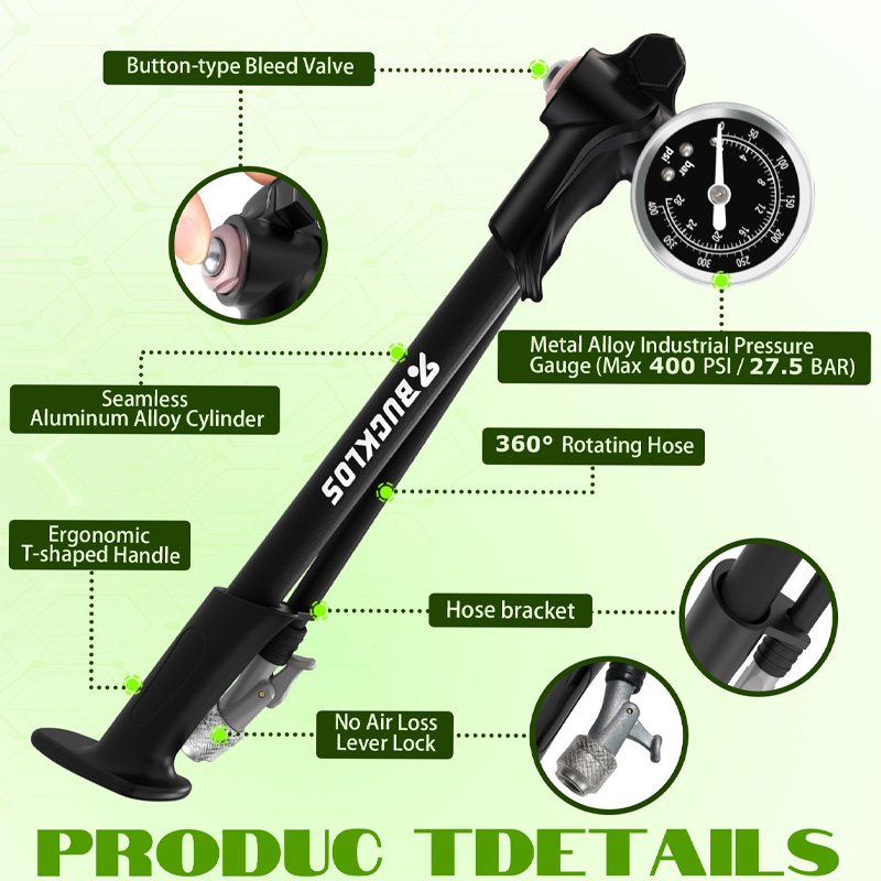BUCKLOS Bicycle Air Fork Pump  - Mtb Fork Air 评论和价格