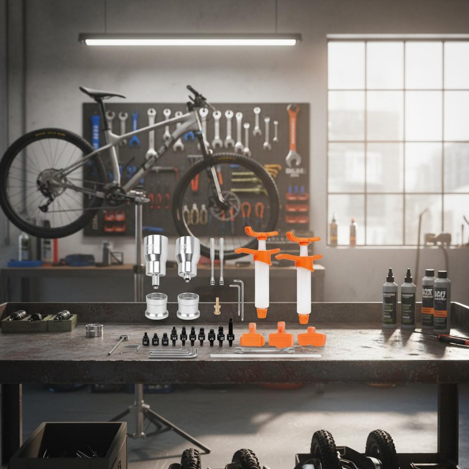 Hydraulic Disc Brake Bleed Kit - Hydraulic Brake Bleed 评论和价格