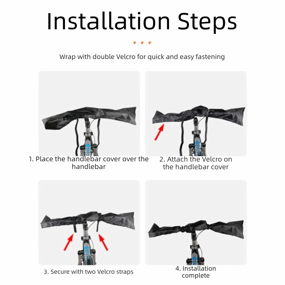 Waterproof Bike Handlebar Prot - Mountain Biking Protective Gear 评论和价格