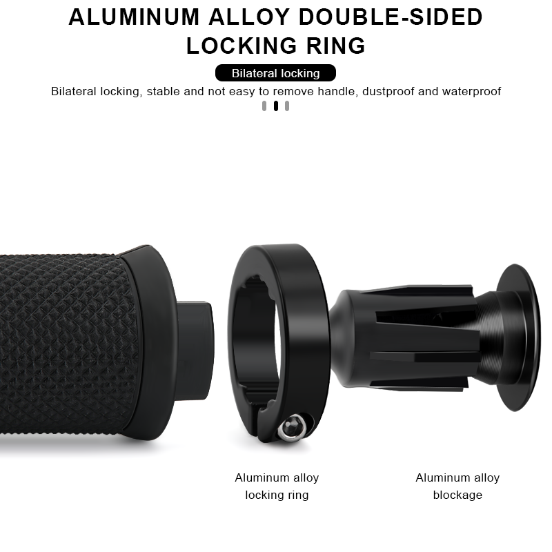 1Pair Bike Grip With End Cap F - Mountain Biking Hat 评论和价格